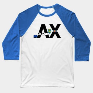 ALAND Islands Logo Baseball T-Shirt